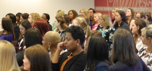 audience at Women Unplugged - Chicago Booth Business School London