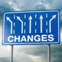 Changes - Road sign