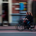 female cyclists in London