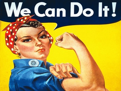 we can do it poster