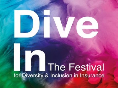 dive in the festival logo