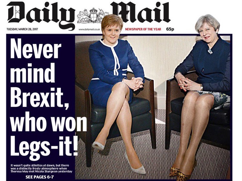 daily mail headline featured