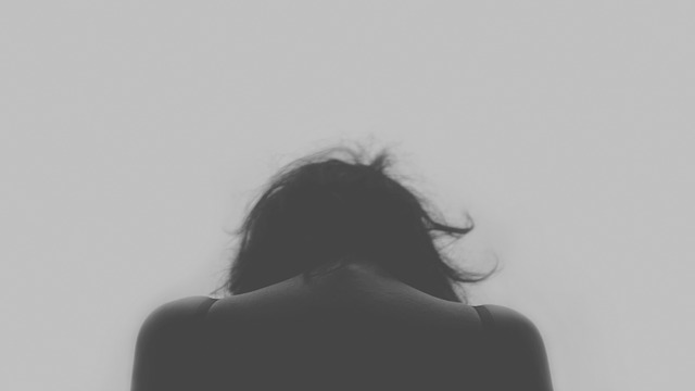 sad, stressed woman suffering burnout