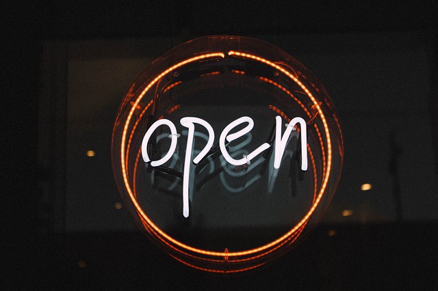 open sign, business owner, entrepreneur