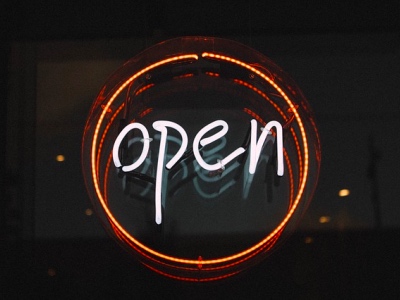 open sign, business owner, entrepreneur featured