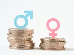 Gender pay gap, image