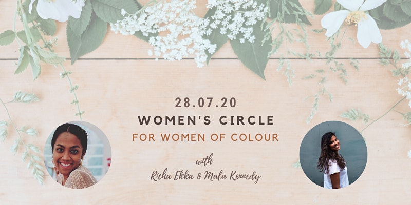 Women's Circle for Women of Colour Virtual Event by Mala Kennedy