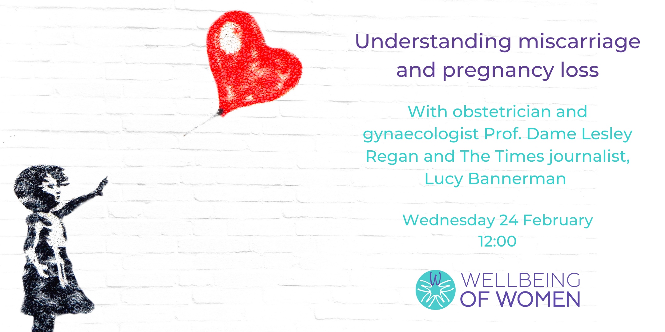 Understanding Miscarriage and pregnancy loss, Wellbeing of women event image