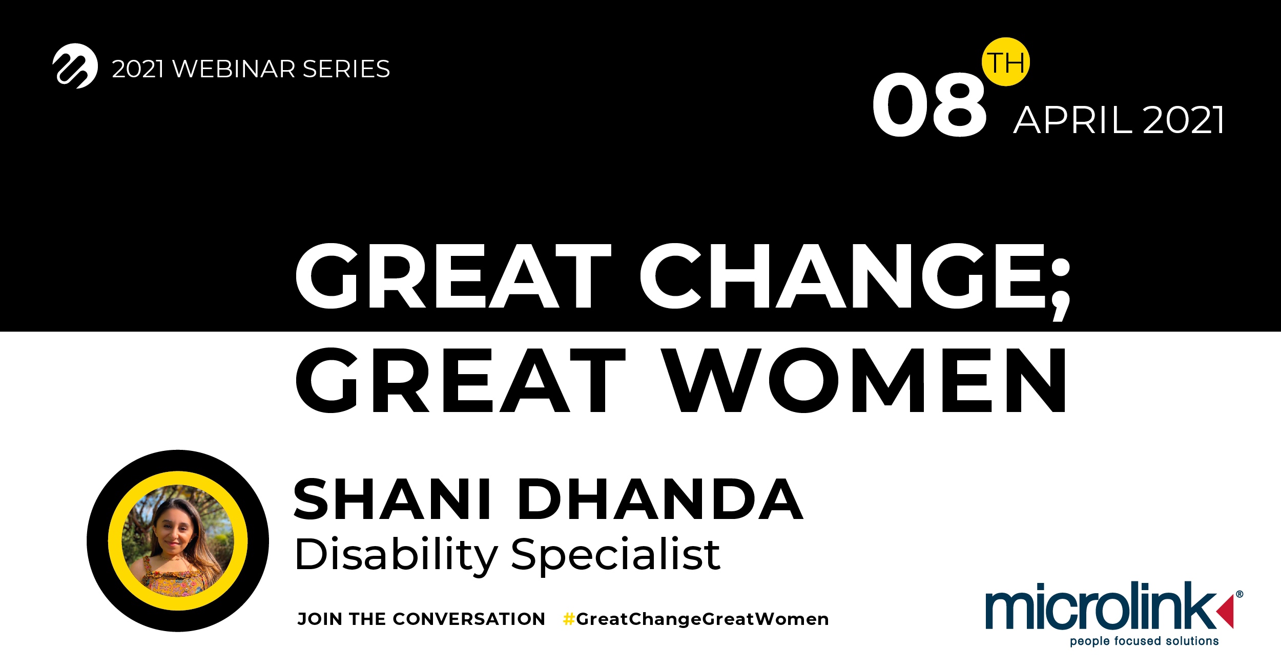Microlink Great Change; Great Women event with Shani Dhanda