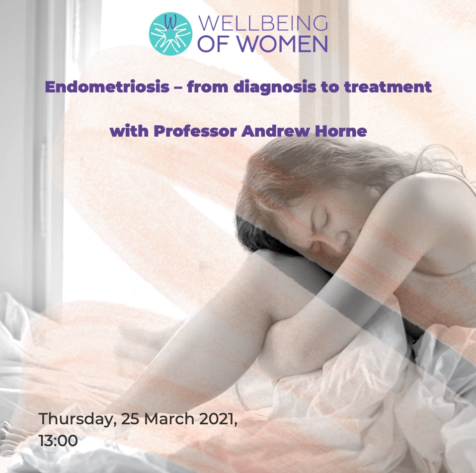 Wellbeing of Women, Endometriosis virtual event