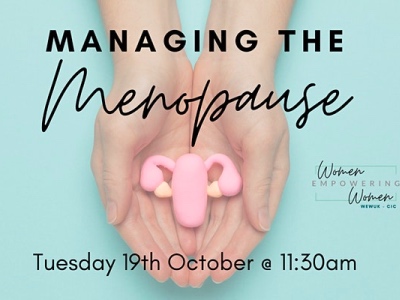 Women empowering women, managing the menopause event featured