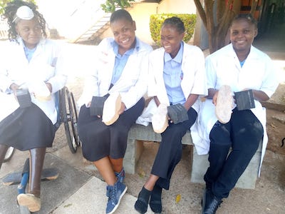 Legs4Africa Female Graduates