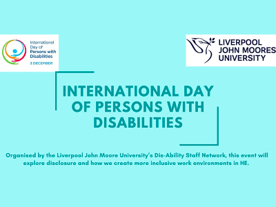 International Day of Persons with Disabilities 2021 | Liverpool John Moores University