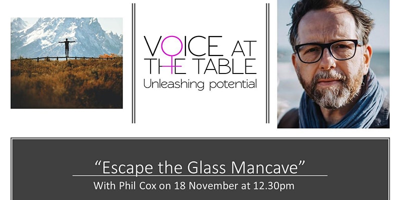 Voice at the table, International Men's Day event with Phil Cox