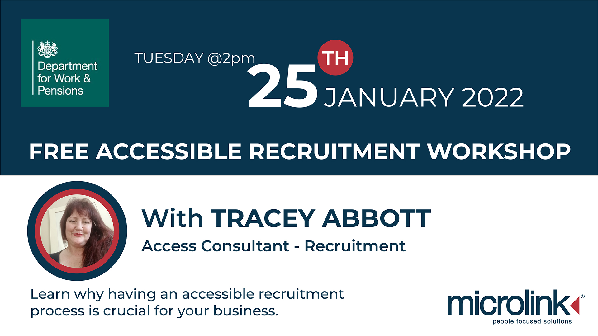 accessible recruitment clinic, microlink