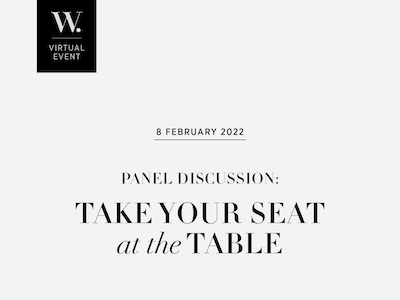 The Women's Chapter panel discussion event