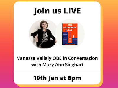 Vanessa Vallely OBE in Conversation with Mary Ann Sieghart[5]