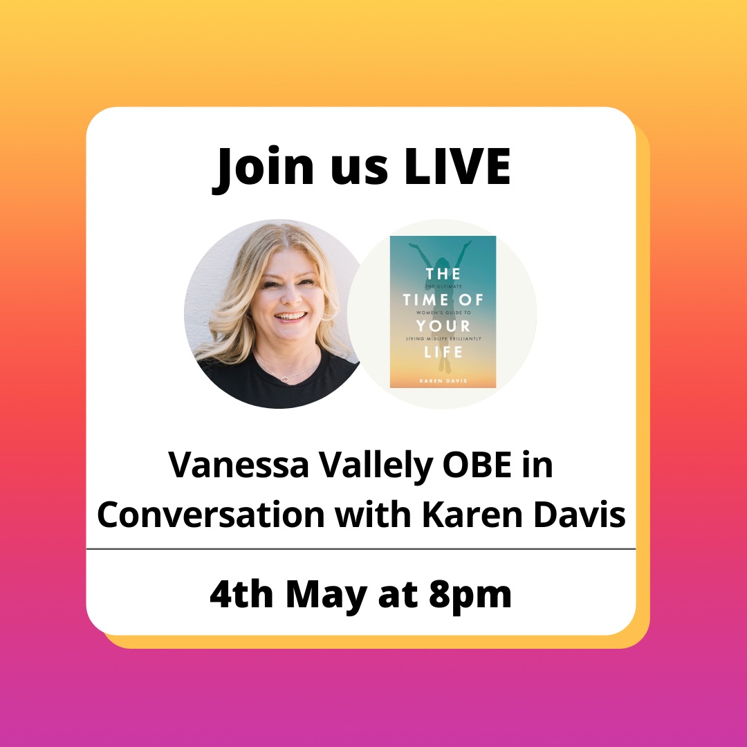 Vanessa Vallely OBE in Conversation with Karen Davis