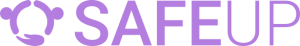 SafeUP logo Horizontal Purple