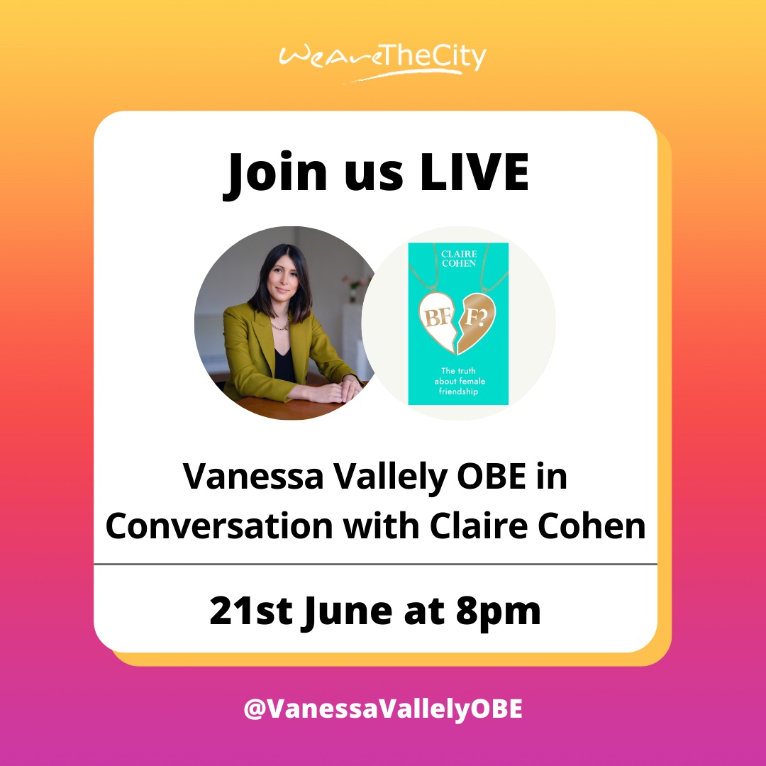 Vanessa Vallely OBE in Conversation with Claire Cohen