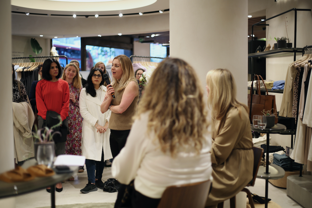 Theory’s Be Heard Fireside Chat with WeAreTheCity’s Vanessa Vallely OBE