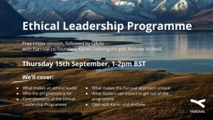 Ethical leaders programme