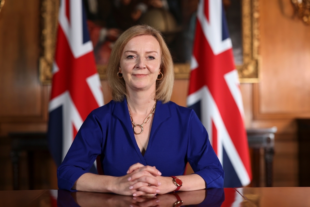 UK Foreign Secretary Elizabeth Liz Truss hold a meeting at the U.S. Department of State in Washington, D.C., on September 15, 2021.