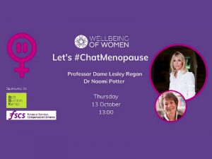 Wellbeing of Women - Menopause