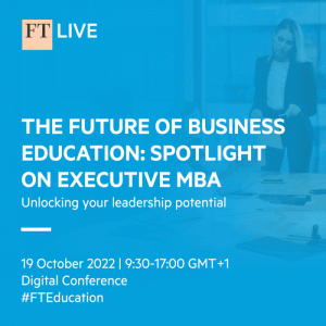 FT Live - The Future of Business Education