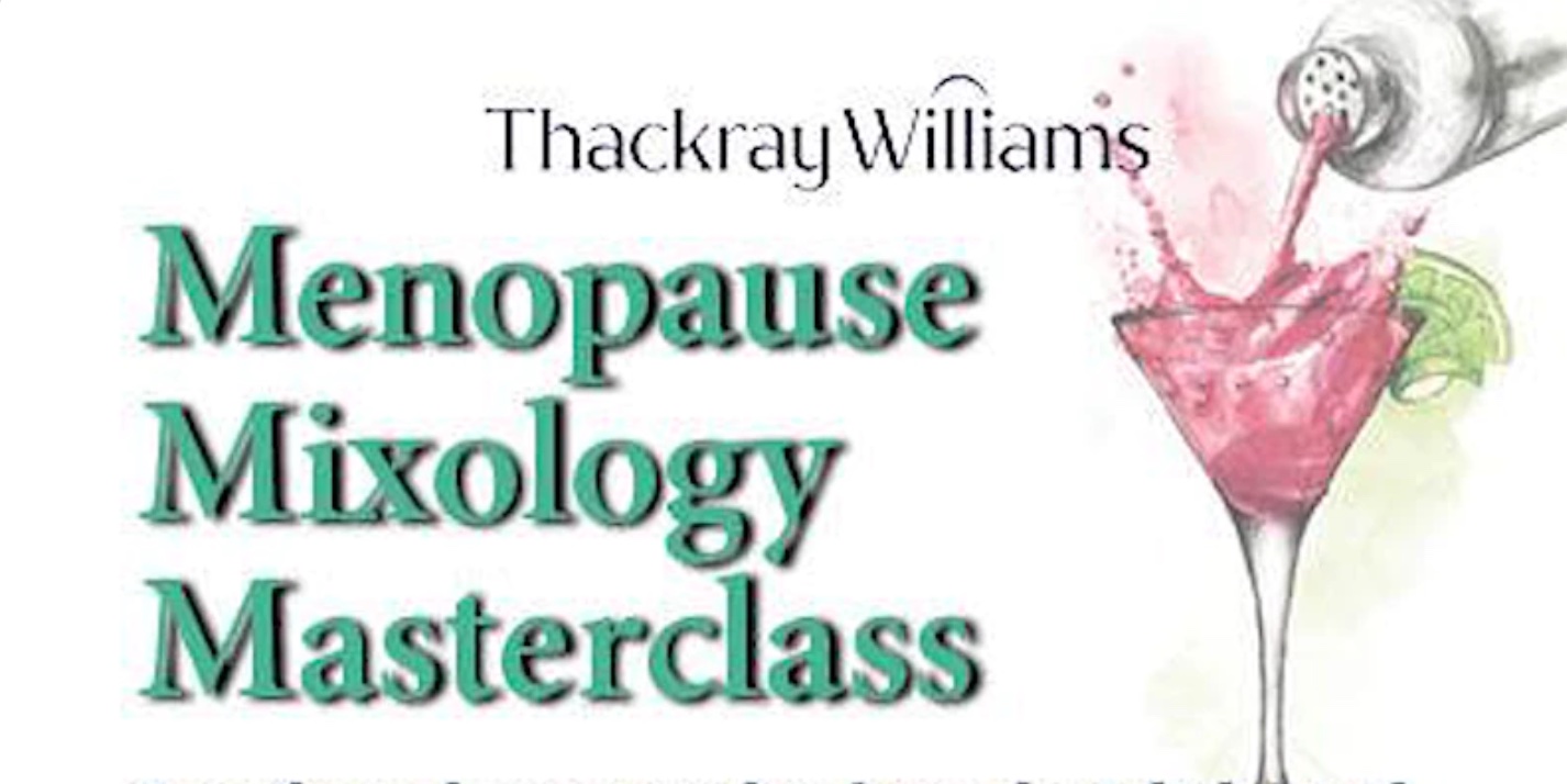 menopause mixology masterclass
