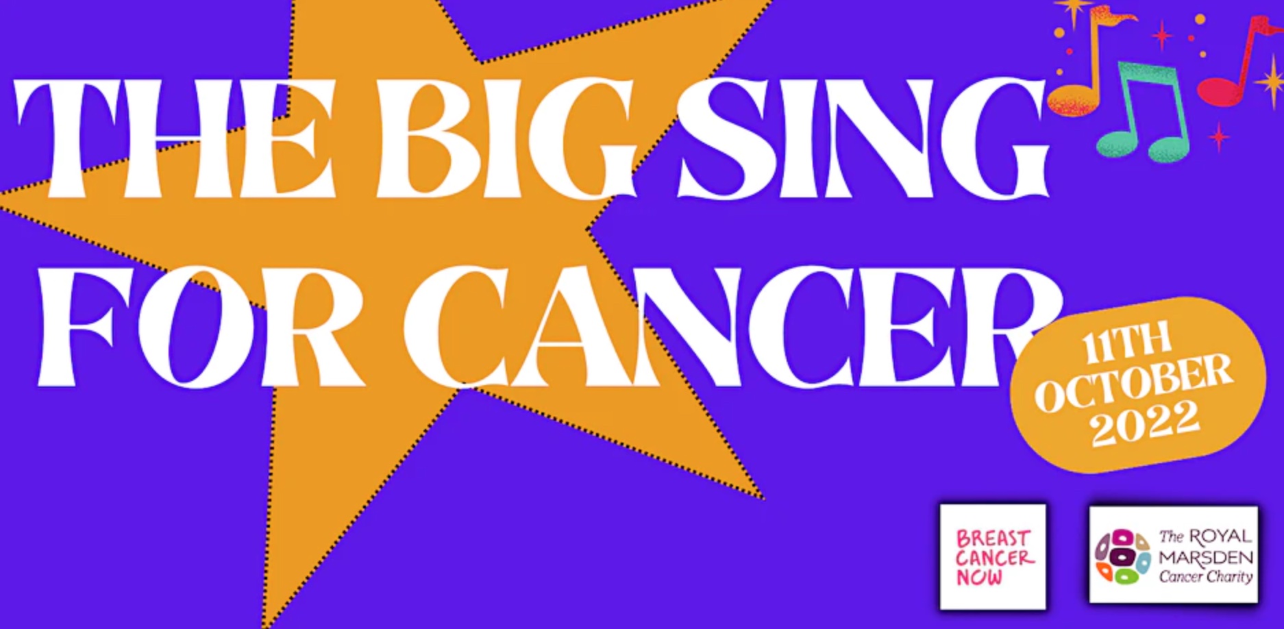 sing for cancer