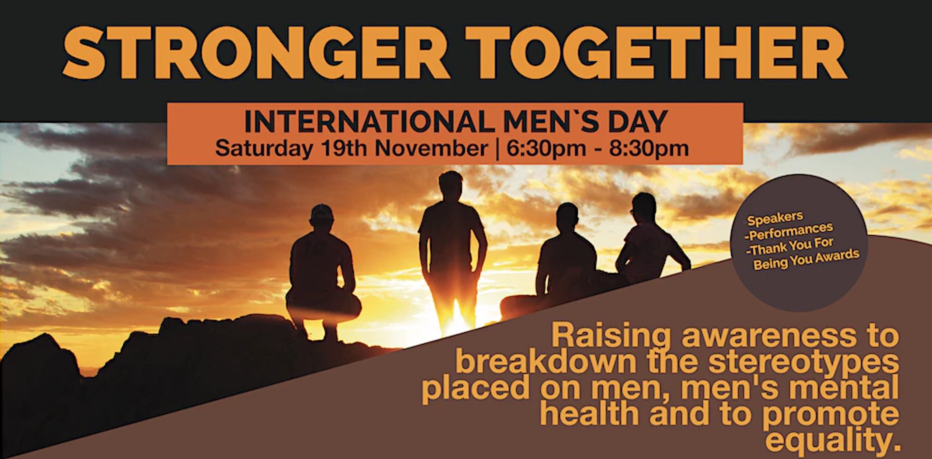 Stronger Together | International Men's Day
