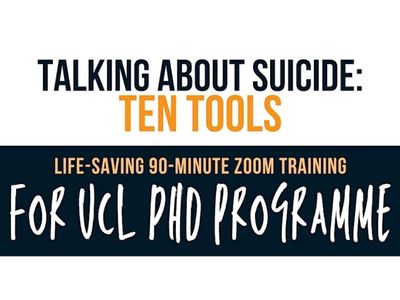 Talking about Suicide event image 400x300