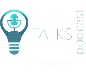 She talks tech logo