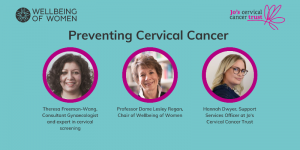 Wellbeing of women, cervical cancer event image