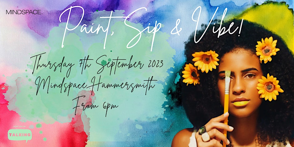 Paint sip and vibe Event image
