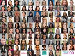 TechWomen100 2023 Winners montage colour