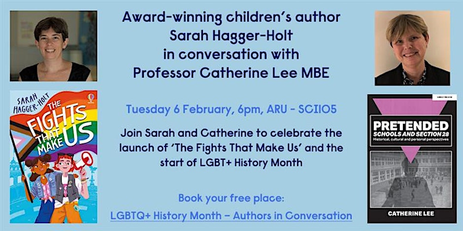 LGBTQ+ History Month – Authors in Conversation