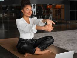 yoga at work