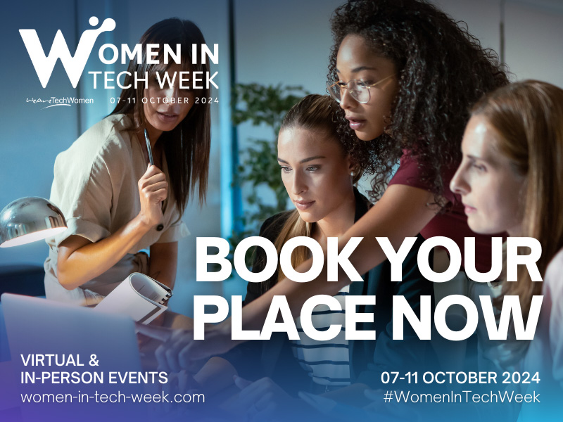 Women in Tech Week - Book now image