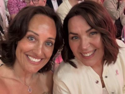 Herizen menopause app founders Laura Robillard and Cassie Harrison